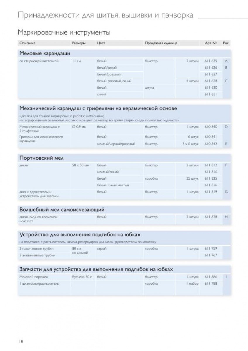 Принадлежности для шитья,вышивки,пэчворка