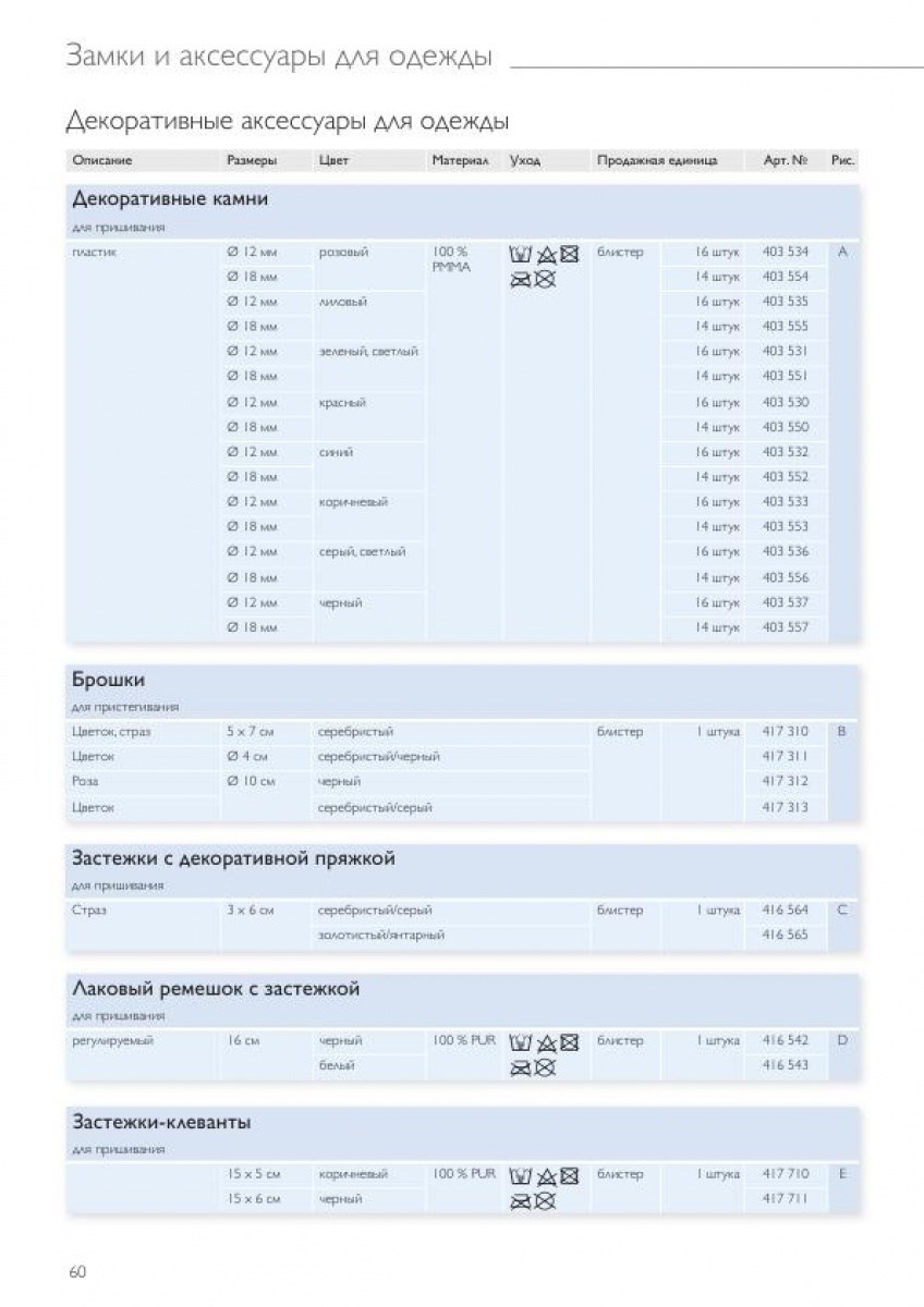 Декоративные аксессуары для одежды