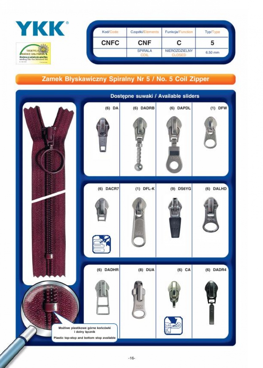 No. 5 Coil Zipper