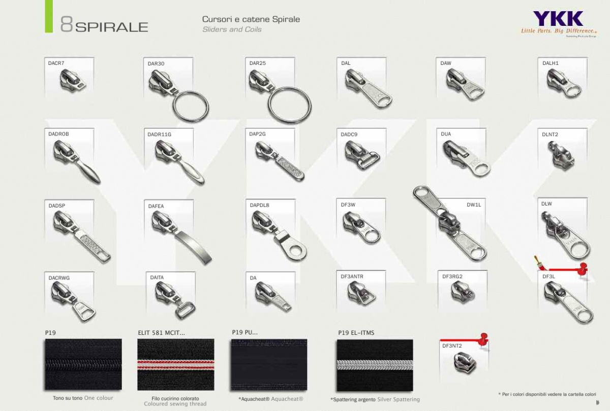 Coil slider 8mm